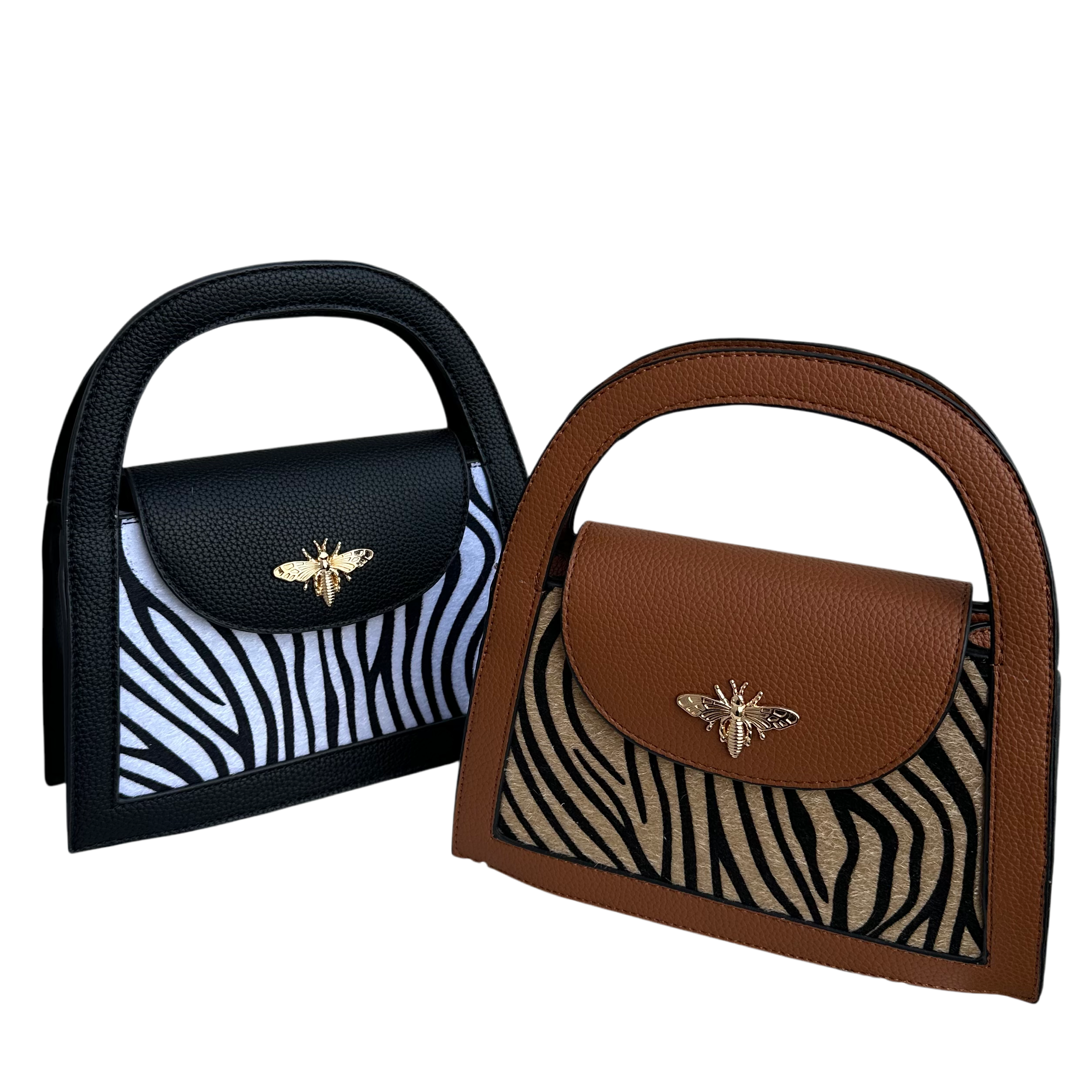 Rachel Tas - Zebra Zwart