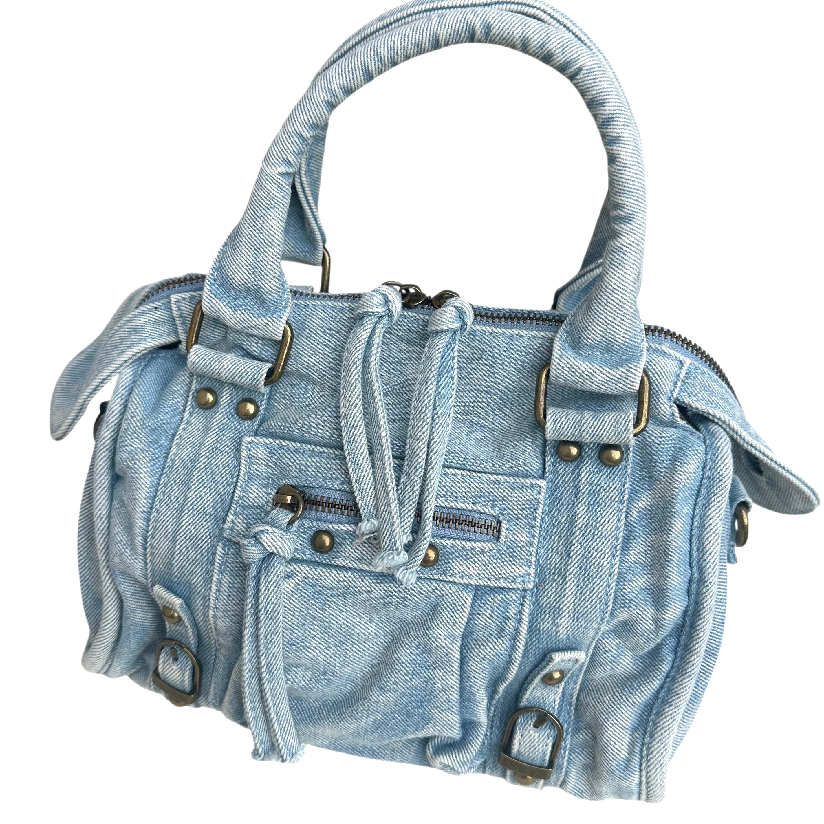 Liv Denim Medium Tas - Licht Blauw