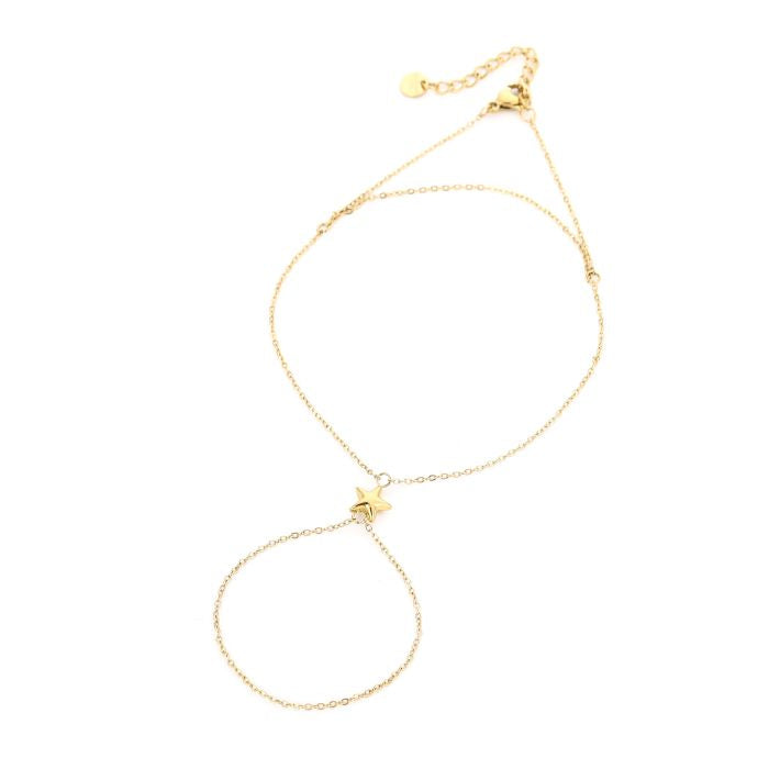 Handchain Star - Gold