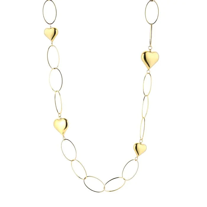 Pip Necklace 85 cm - Gold PRE ORDER