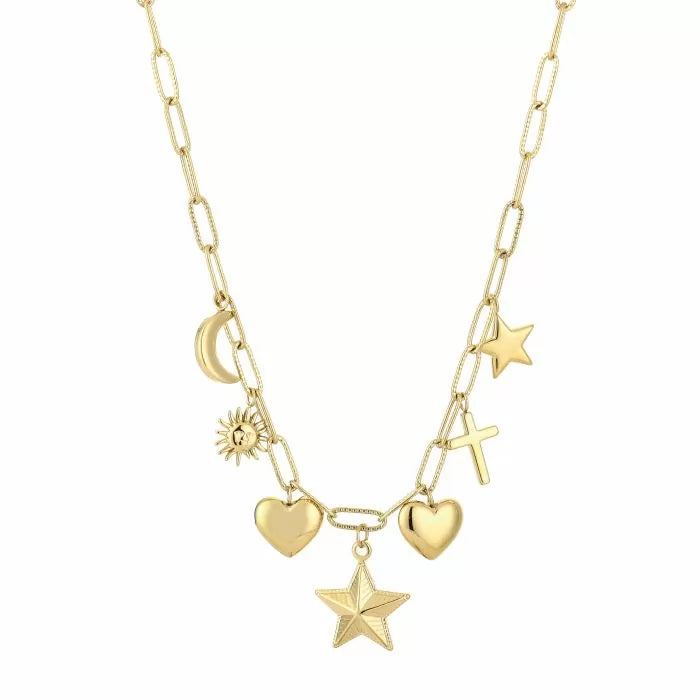 Bedels Stars Necklace - Gold