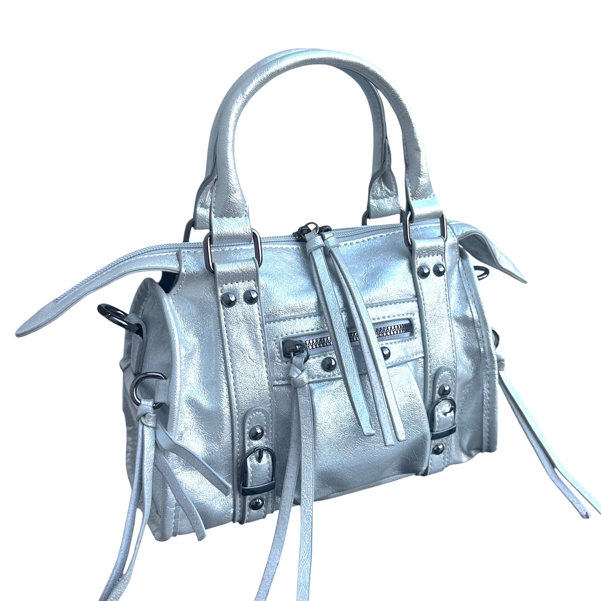 Liv Glowy Medium Tas - Metallic Zilver