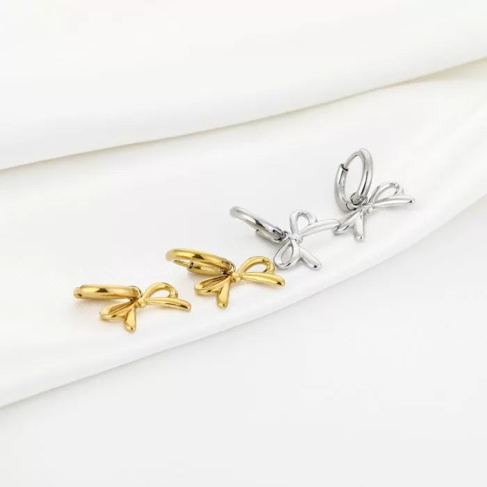 Basic Strikjes Earrings - Gold