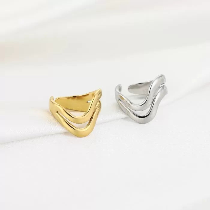 Snowy Ring - Silver