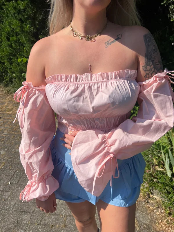 Fiona Top - Licht Roze