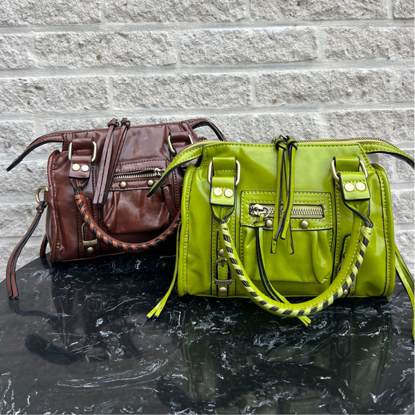 Liv Tas PU Leer - Appeltjes Groen