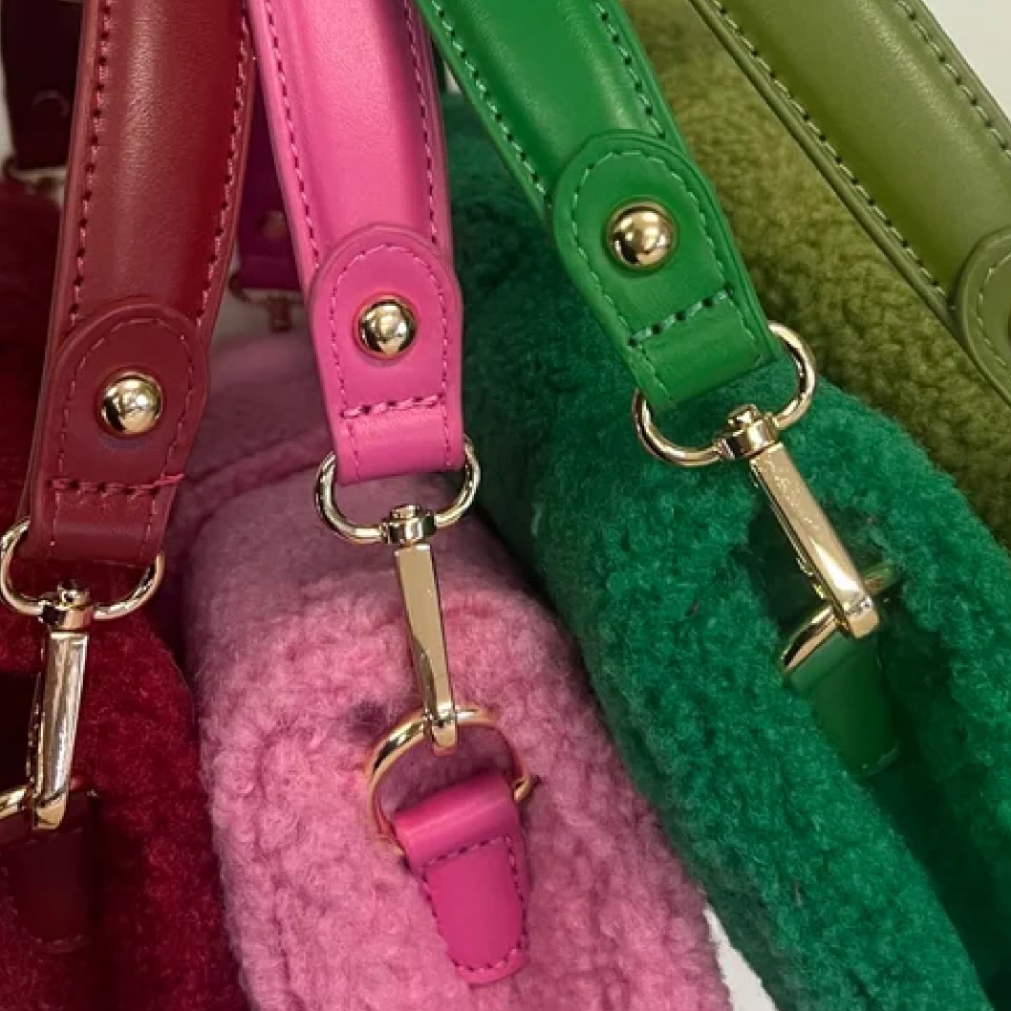 Inspired Teddy Tas - Donker Groen