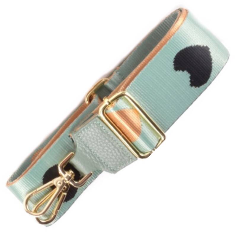 Bag Strap - Hartjes Turquoise