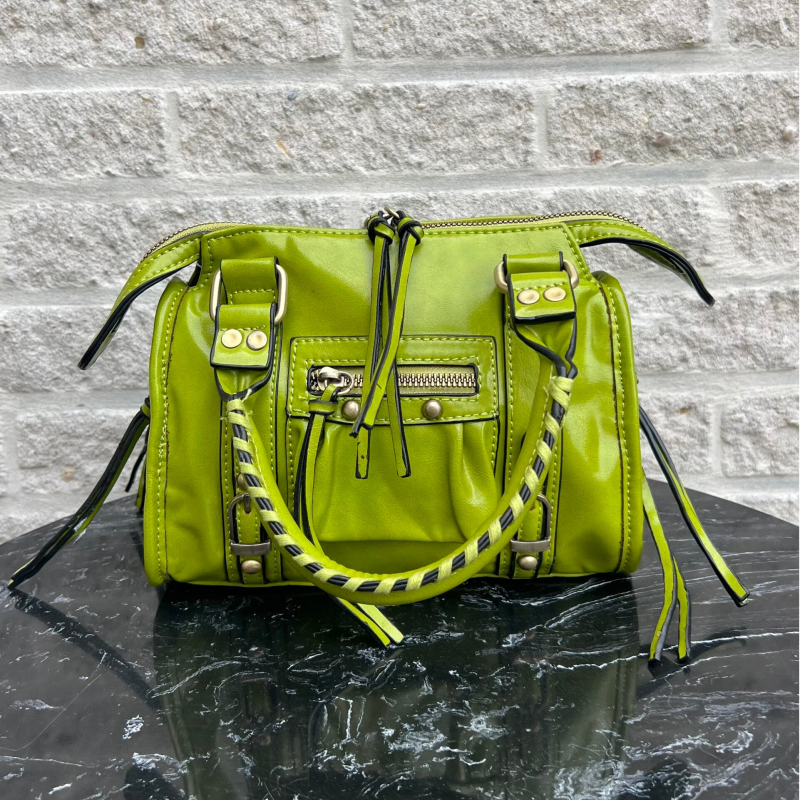 Liv Tas PU Leer - Appeltjes Groen