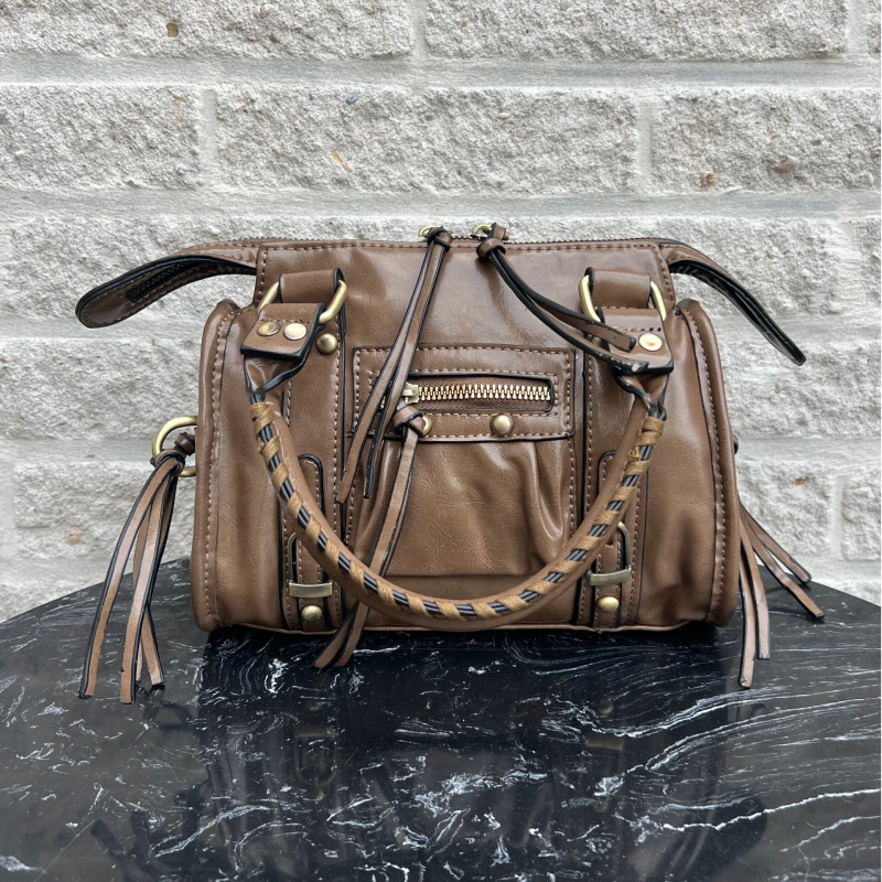 Liv Tas PU Leer - Khaki