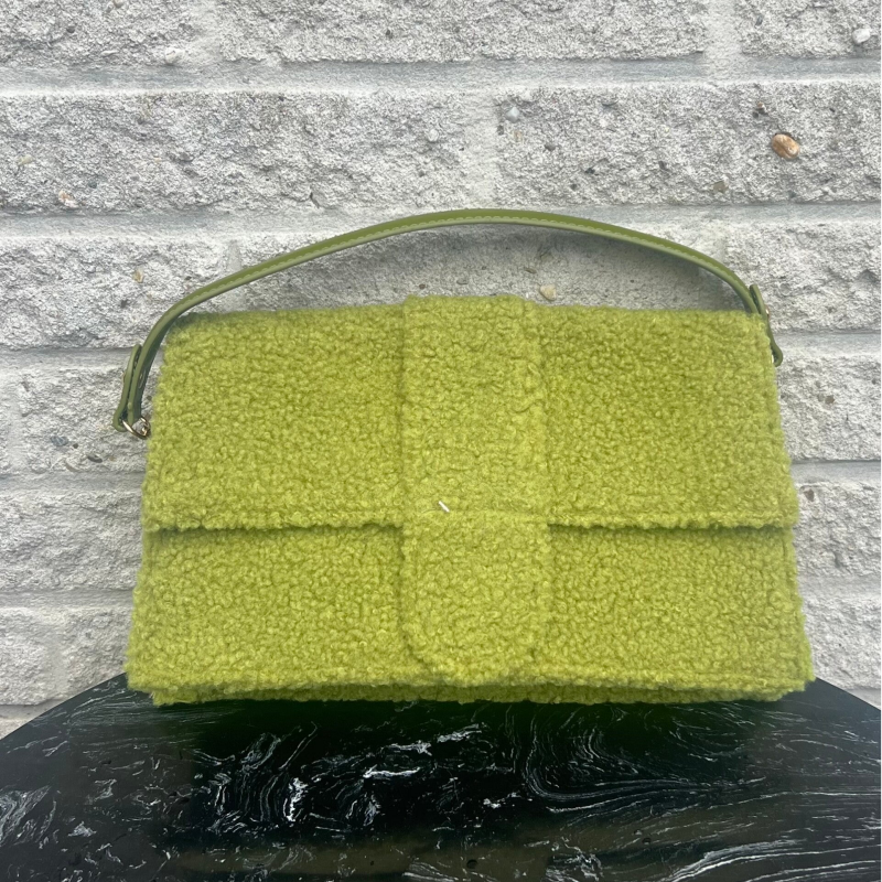 Inspired Teddy Tas - Licht Groen