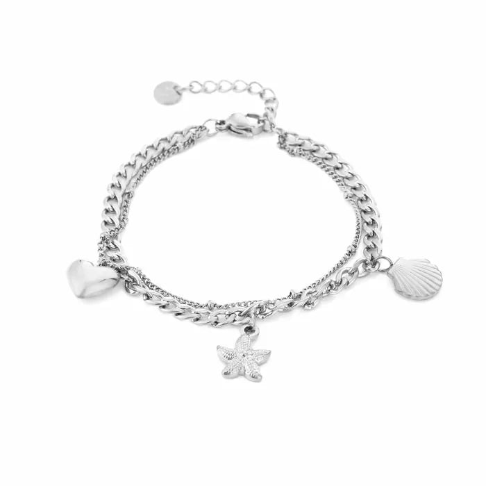 Bedels Starfish Bracelet - Silver