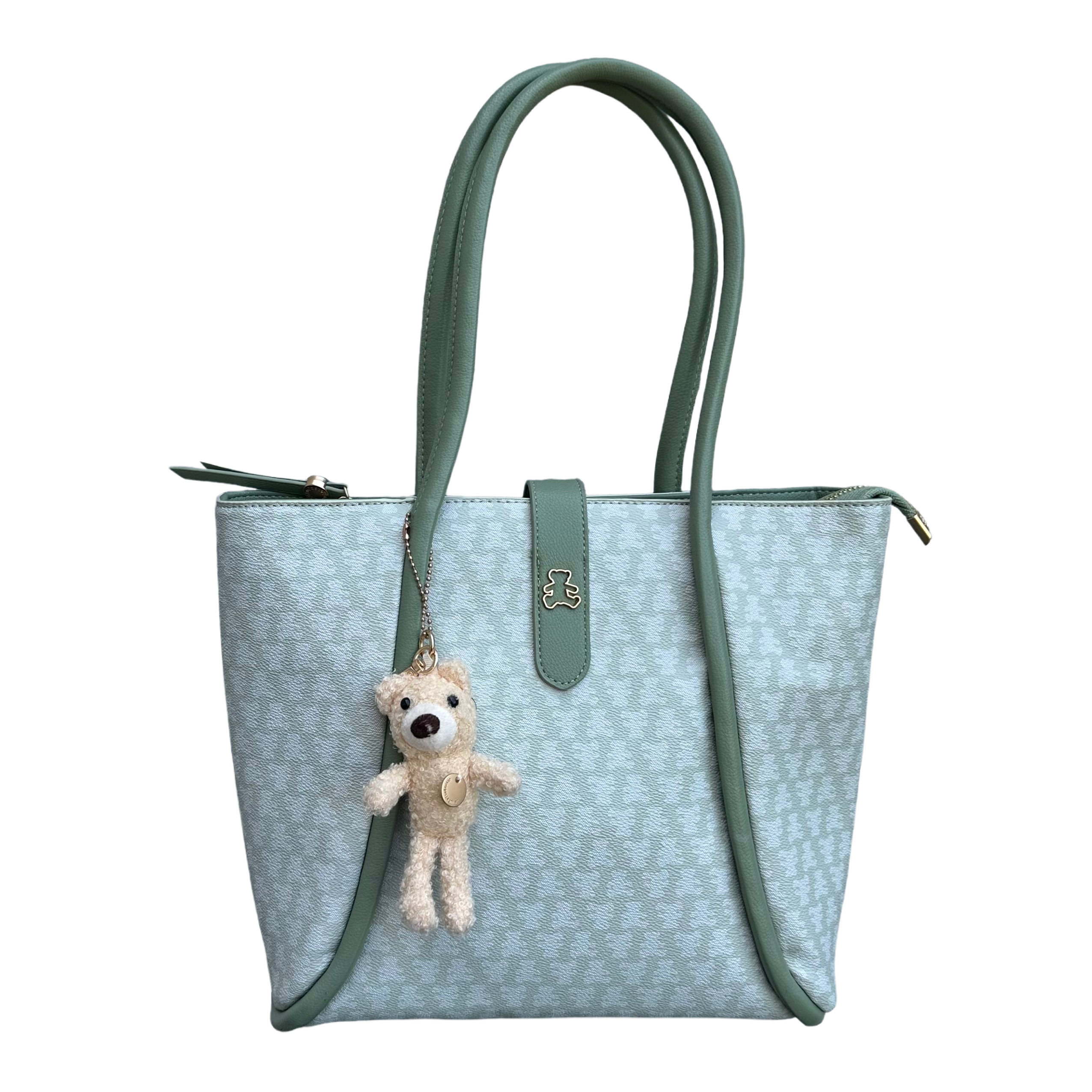 Tweedy Shopper Tas - Groen