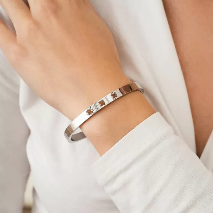 XOXO Bangel Bracelet - Silver