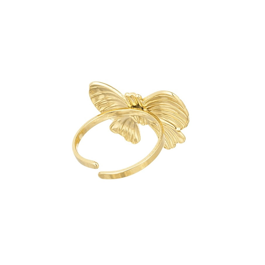 Strikjes Ring - Gold