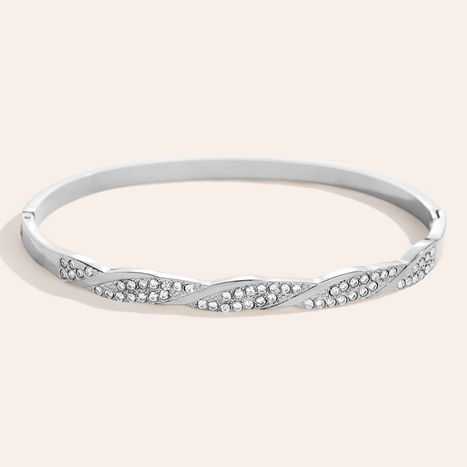 Danique Bangle Bracelet - Silver
