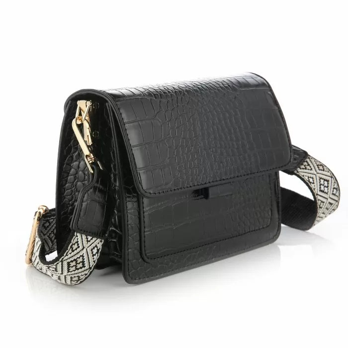 Chloe Croco Tas - Lila - Sieradenbycelin Sieradenbycelin Sieradenbycelin