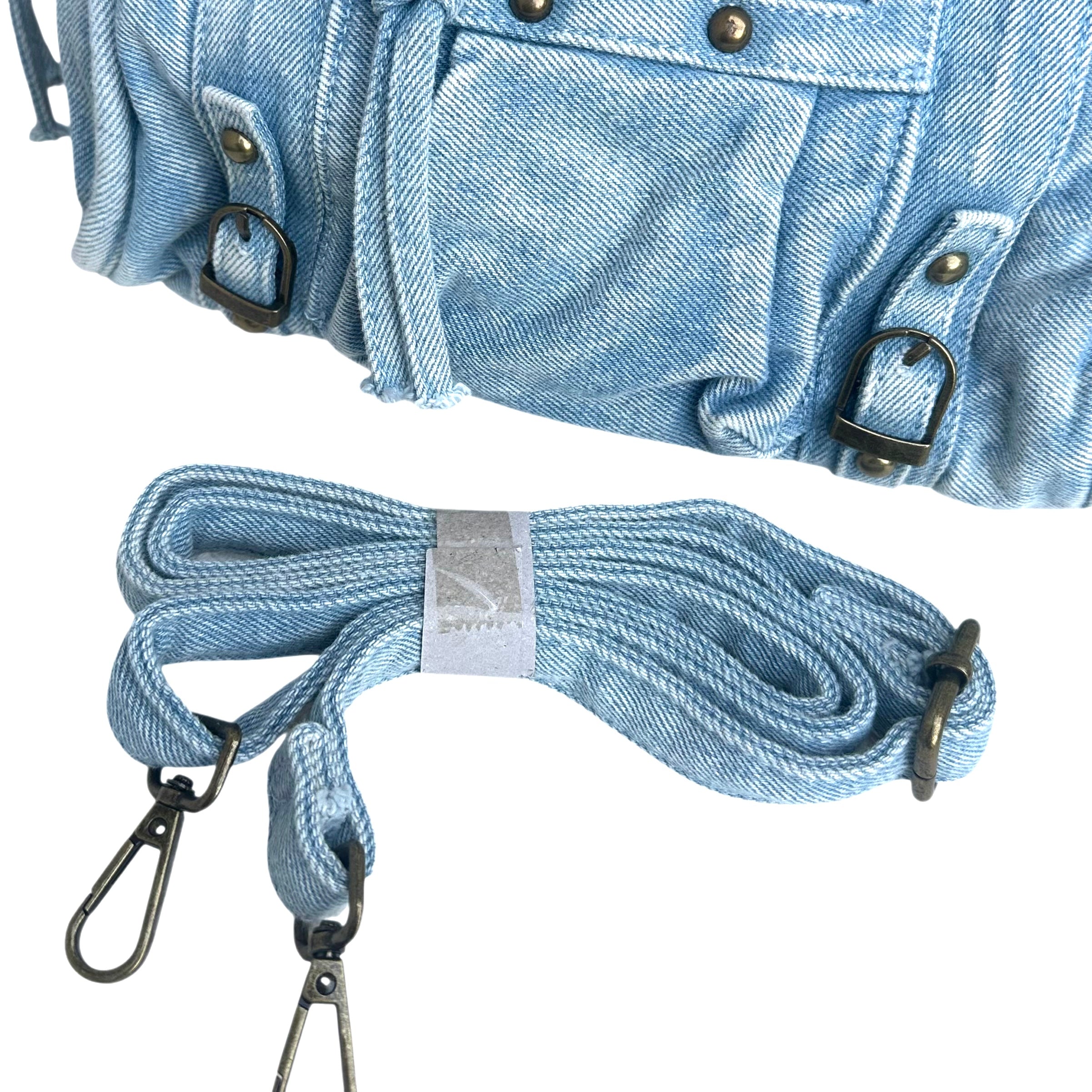 Liv Denim Medium Tas - Blauw