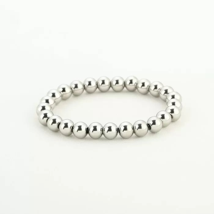 Beads Bracelet - Silver