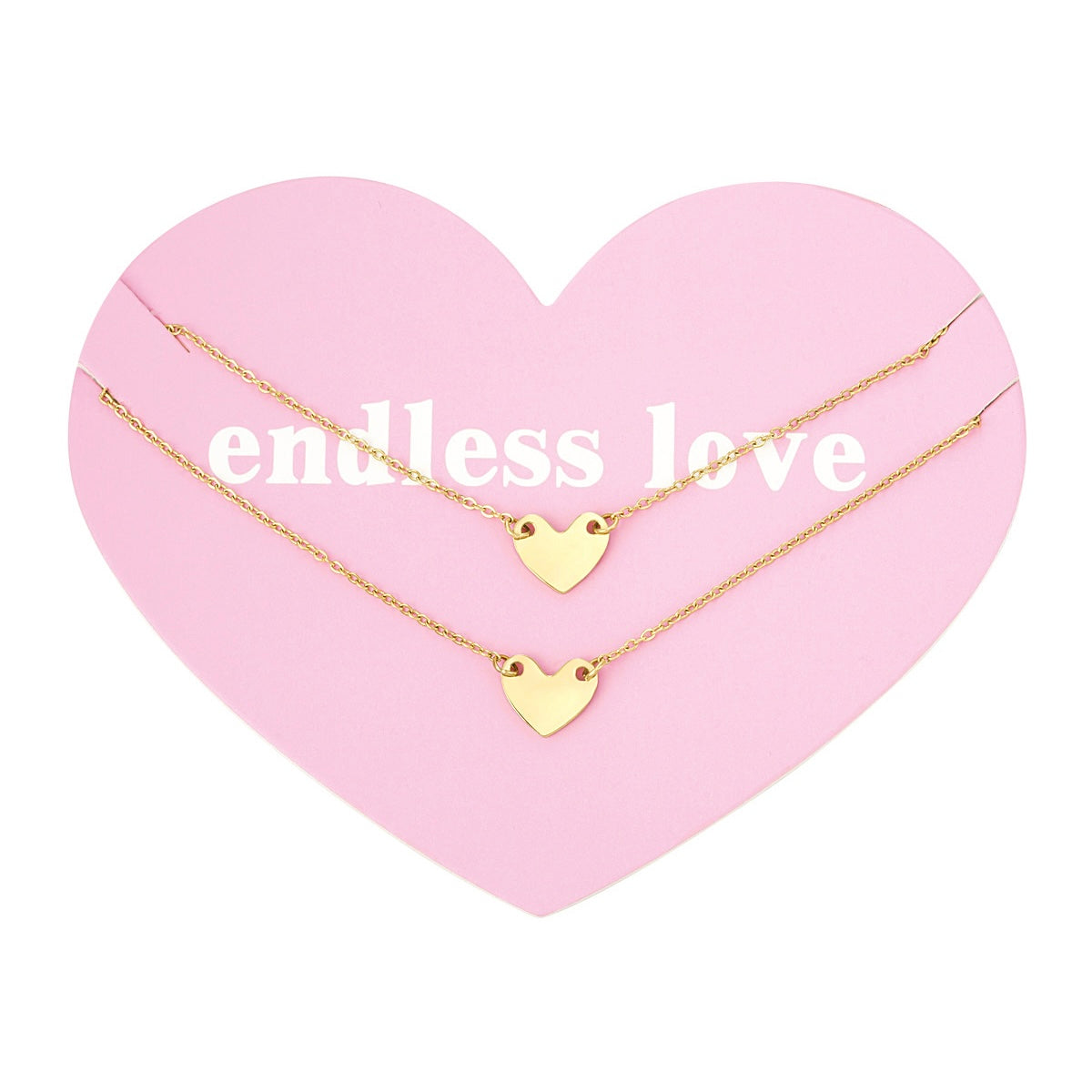 Enduring Affection Necklace 2x - Gold