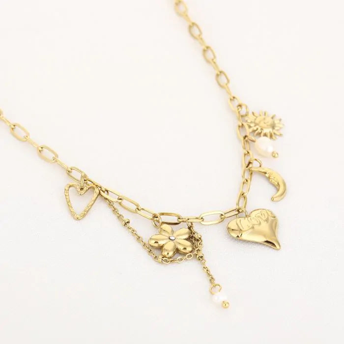 Dayna Necklace - Gold