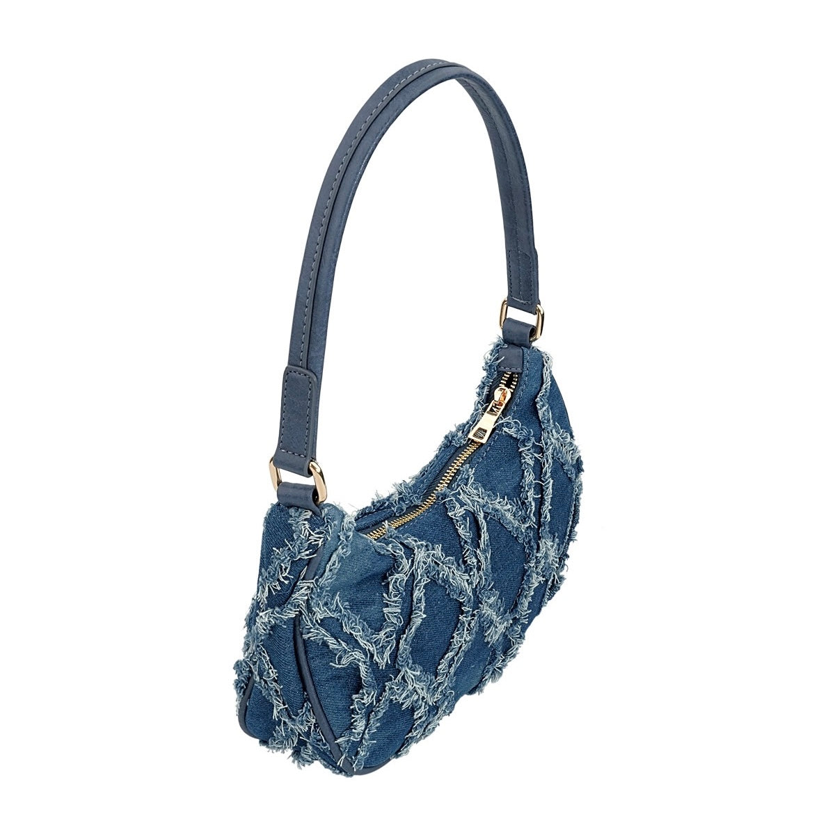 Mae Denim Tas - Donker Blauw