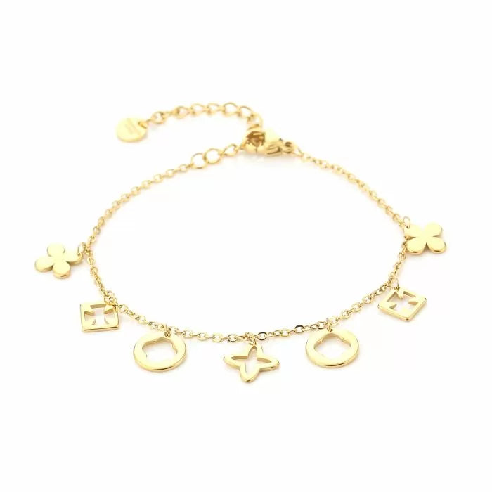 Basic Figure Bracelet - Gold