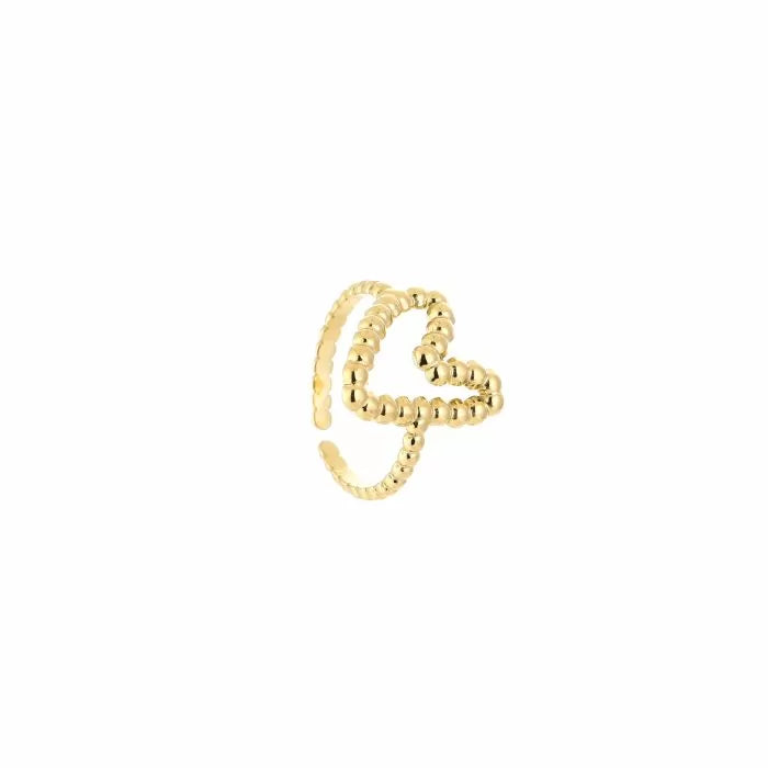 Melanie Heart Ring - Gold