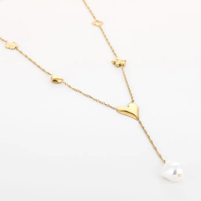 Xaviera Necklace - Gold