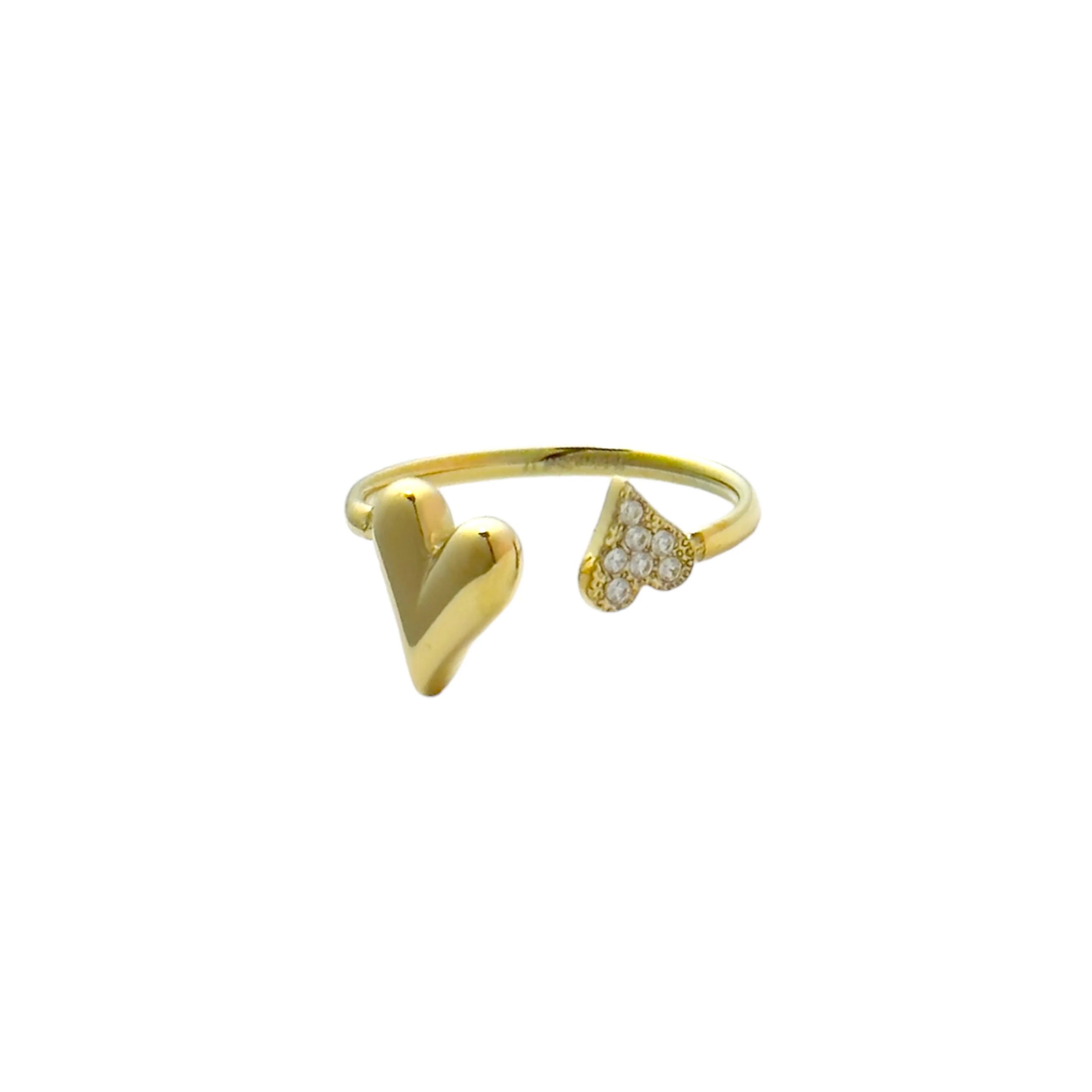 Romy Heart Ring - Gold