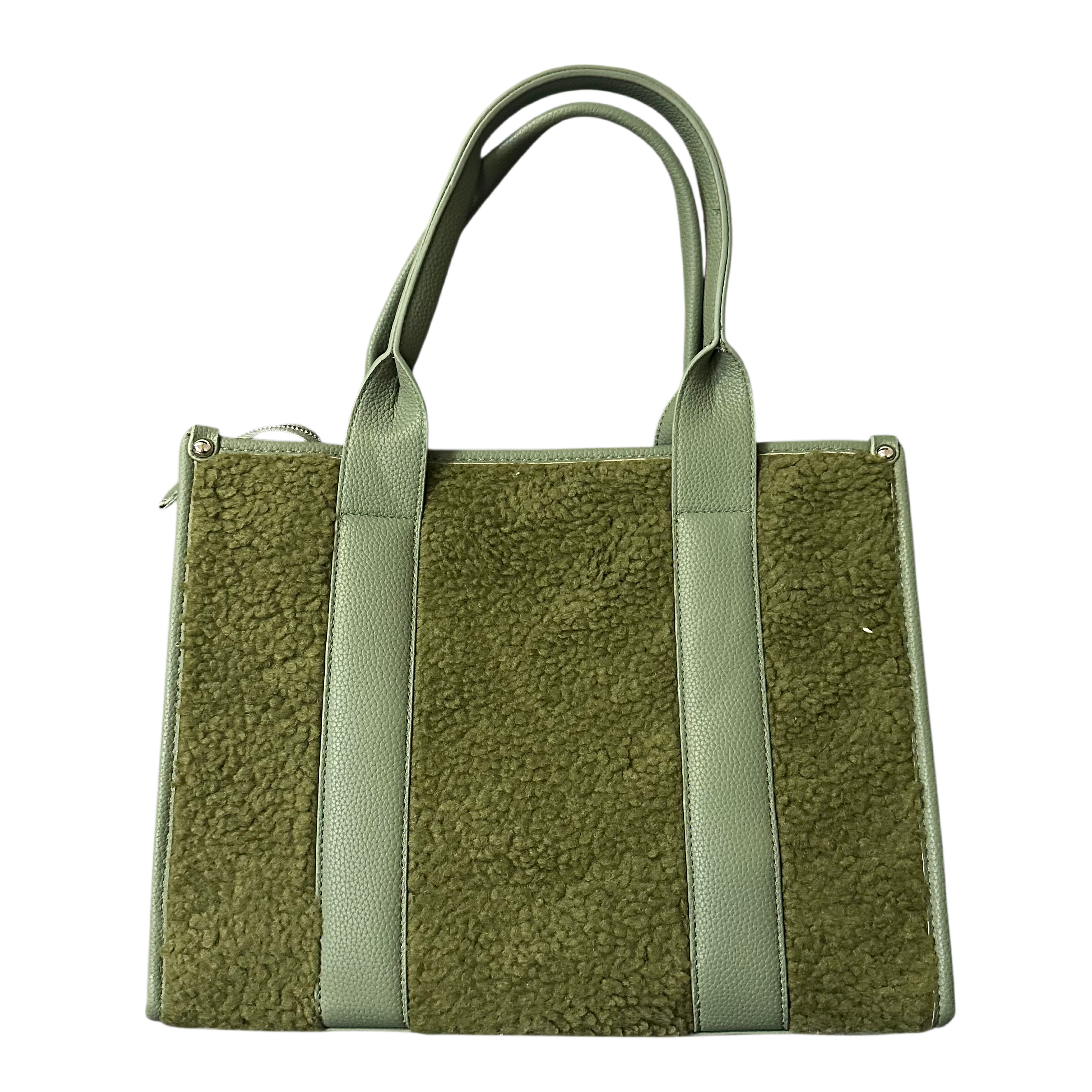 Teddy Shopper Tas - Army Groen