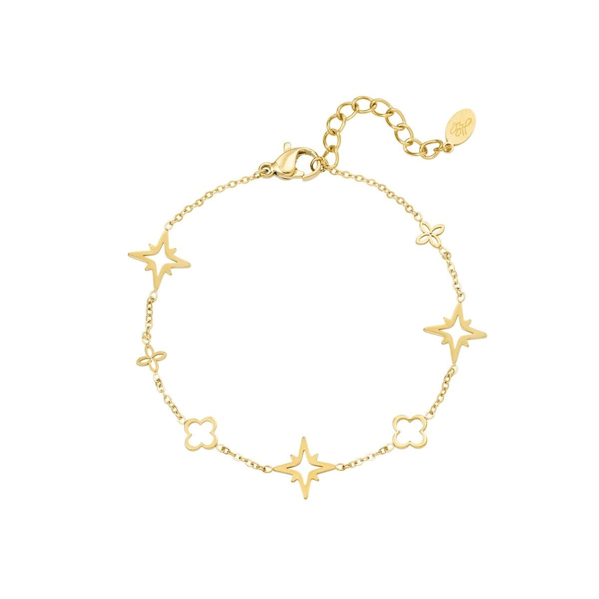 Basic Figure Bracelet - Gold