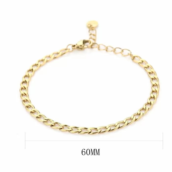 Basic Chain Bracelet - Gold