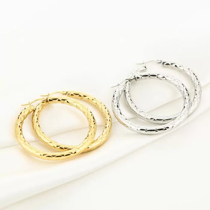 Basic Emma Earrings - Gold