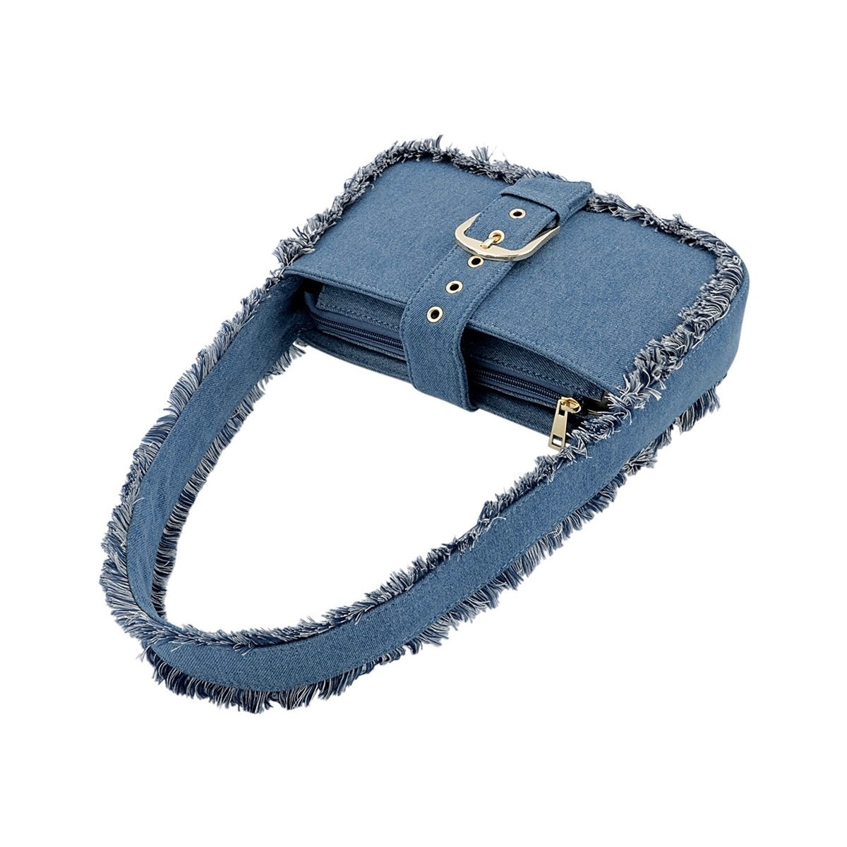 Iris Denim Tas - Donker Blauw