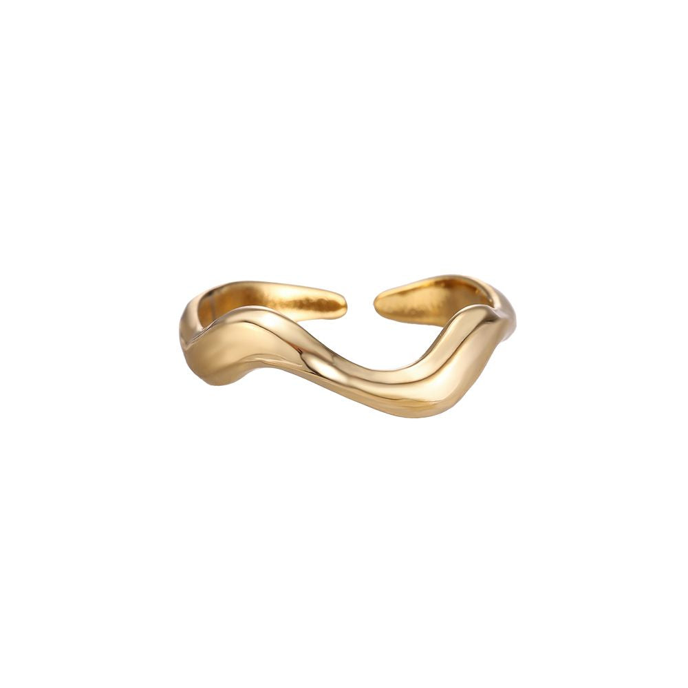 Wave Ring - Gold