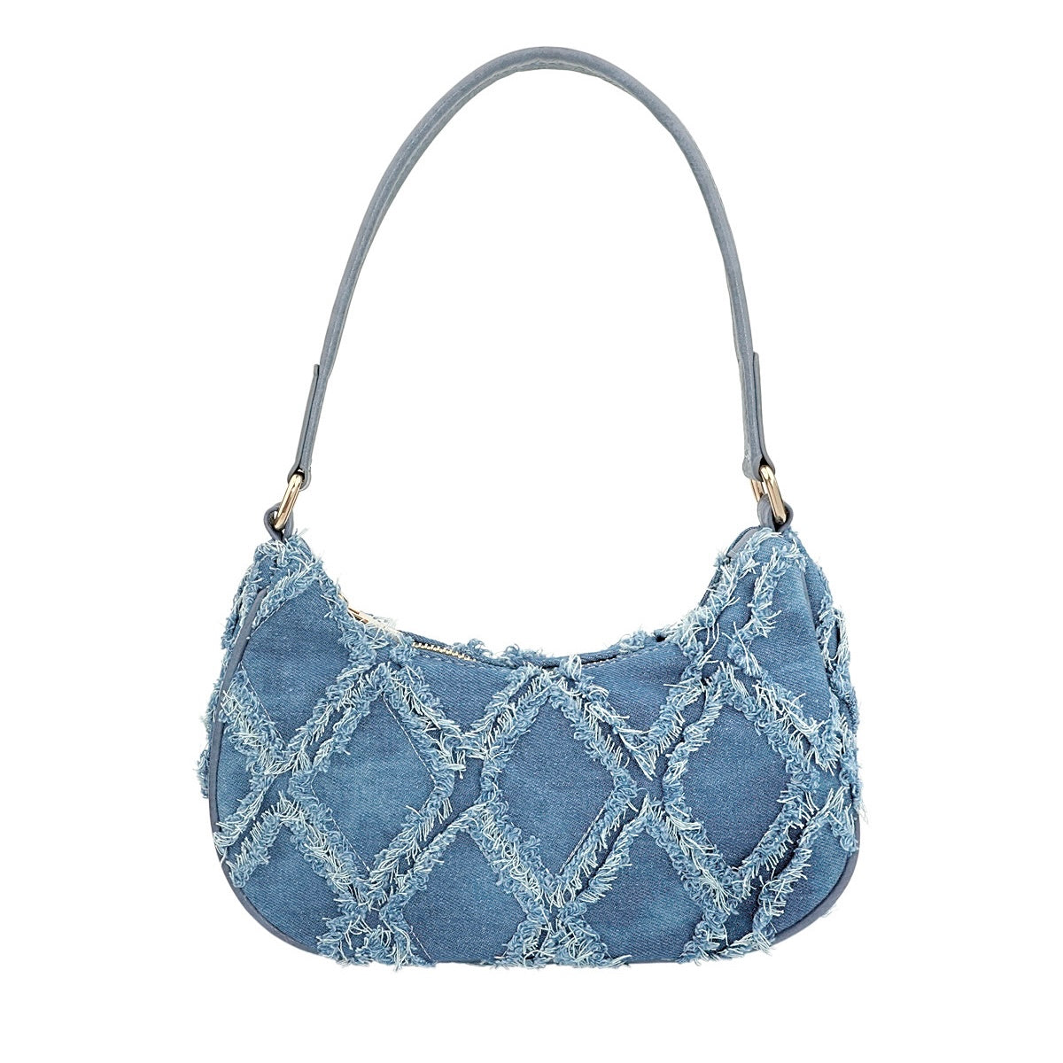 Mae Denim Tas - Licht Blauw