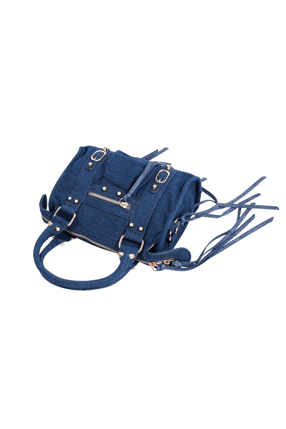 Liv Tas Medium - Fringe Denim