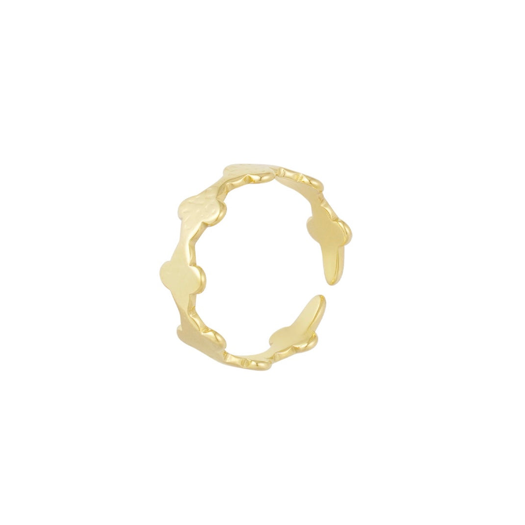 Lucky Clover Ring - Gold