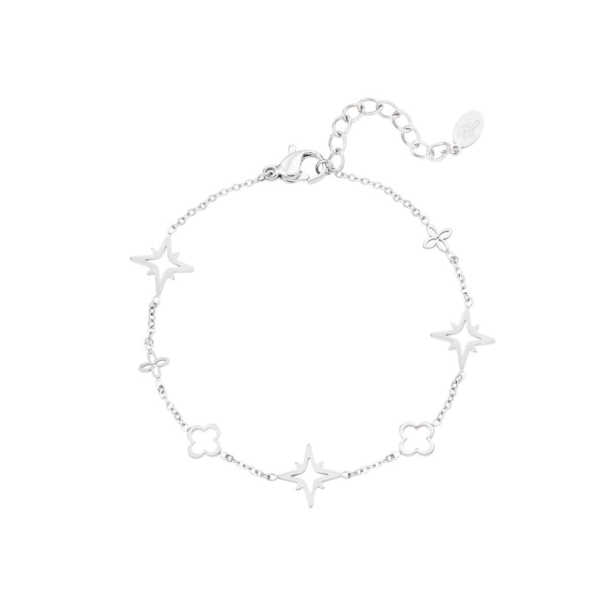 Basic Figure Bracelet - Silver