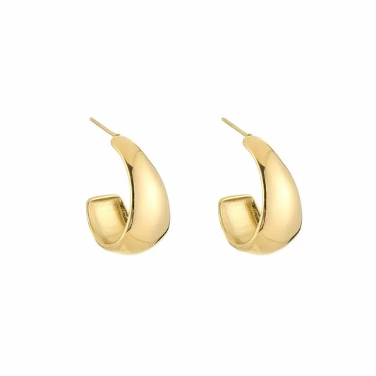 Waterdrop Earrings - Gold