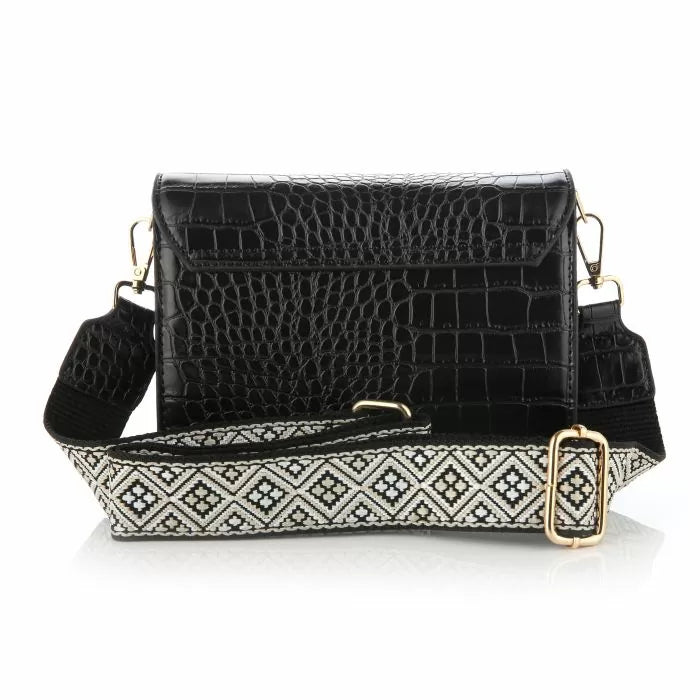 Chloe Croco Tas - Lila - Sieradenbycelin Sieradenbycelin Sieradenbycelin