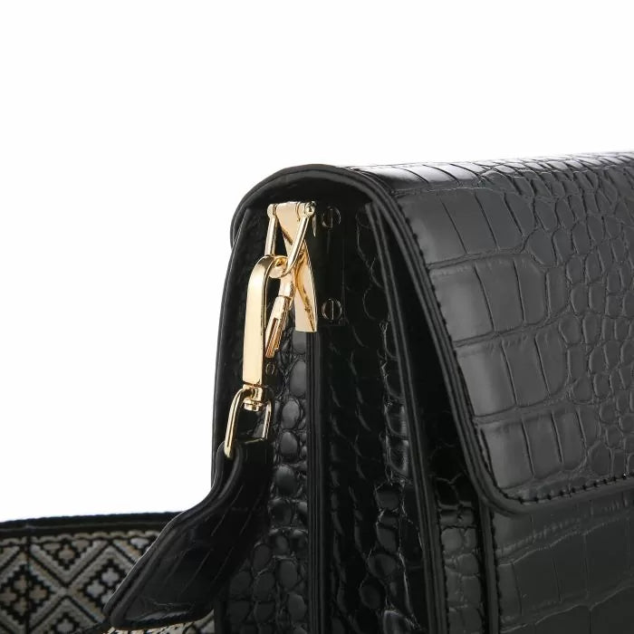 Chloe Croco Tas - Lila - Sieradenbycelin Sieradenbycelin Sieradenbycelin