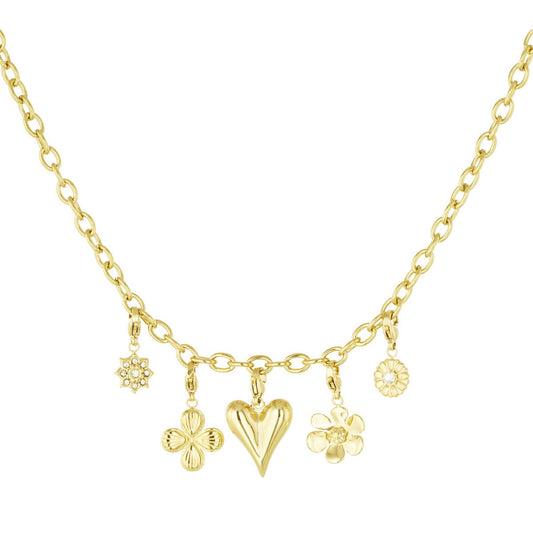 Figure Charming Daily Necklace - Gold