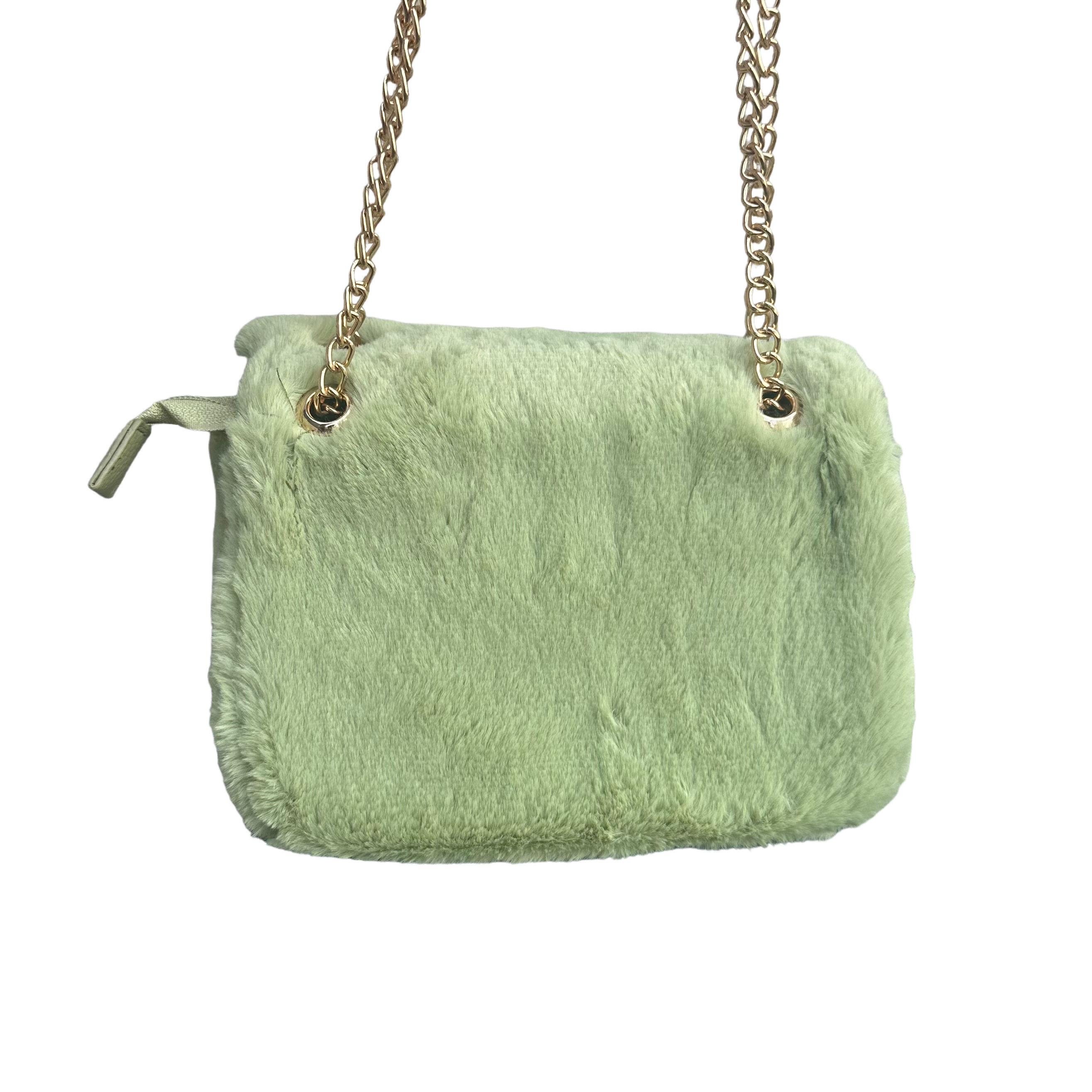 Fluffy Tas - Groen