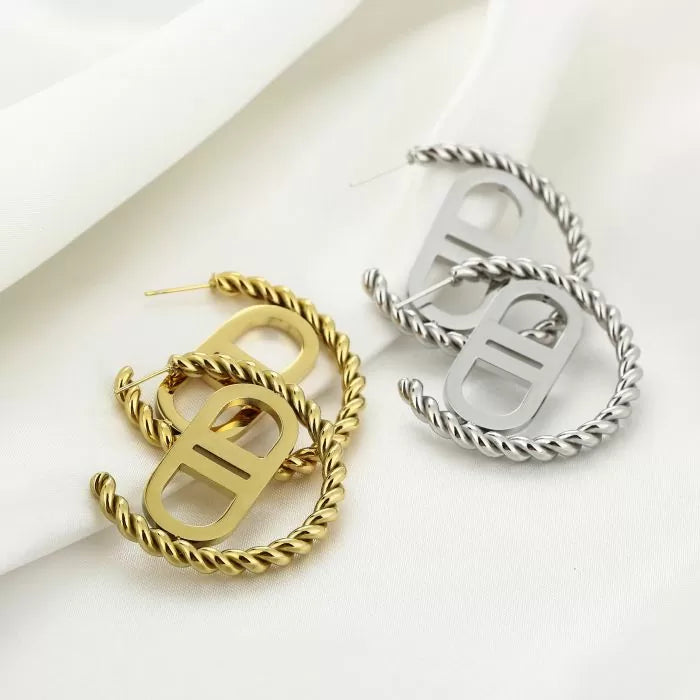 DD Earrings - Gold