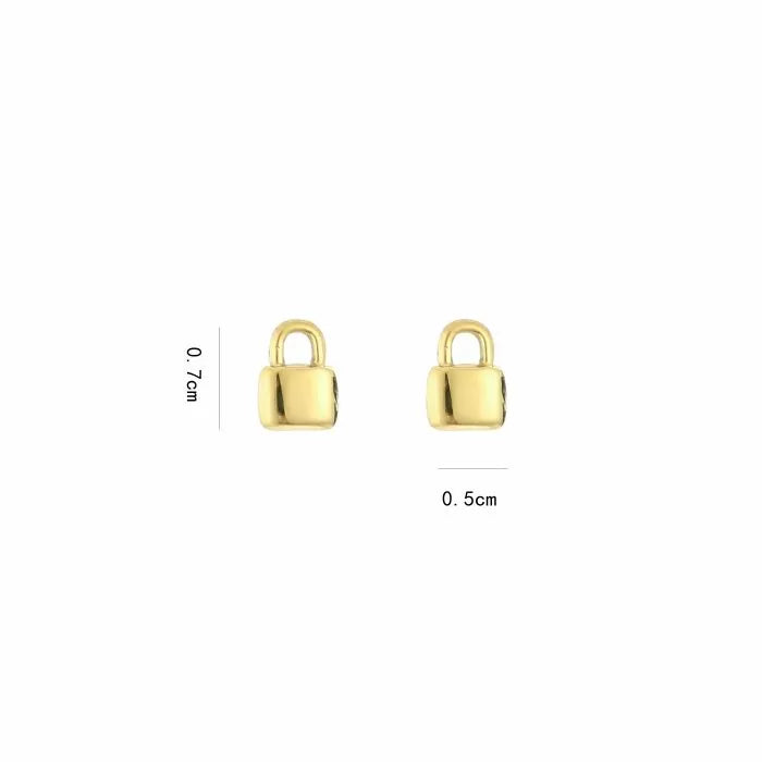 Ear Stud Lock - Gold