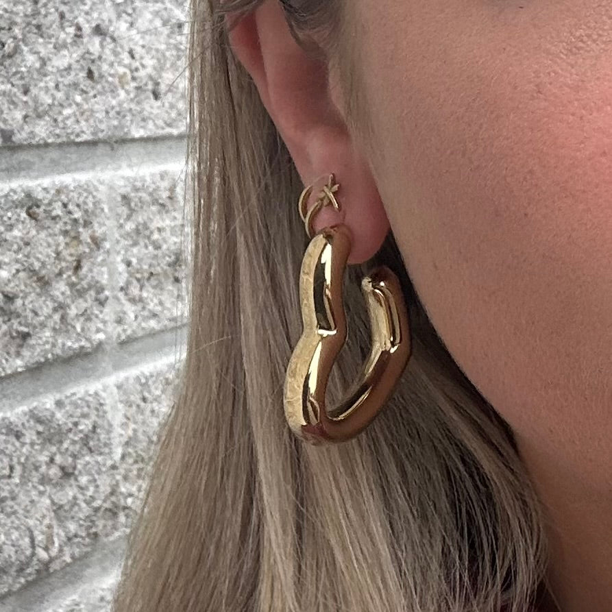 Megan Medium Earrings - Silver