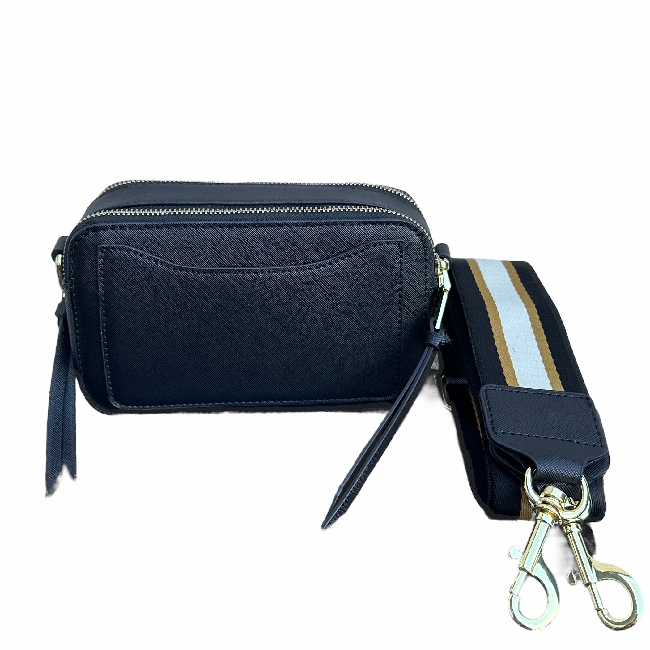 Marcelina Bag - Zwart met Goude Afwerking - Sieradenbycelin Sieradenbycelin Sieradenbycelin