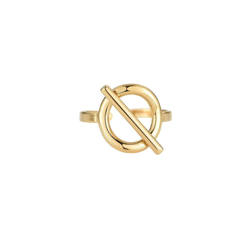 Empty Ring - Gold - Sieradenbycelin Sieradenbycelin Sieradenbycelin